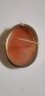 14K Gold Cameo Brooch Pendant